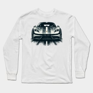 Porsche Taycan Long Sleeve T-Shirt